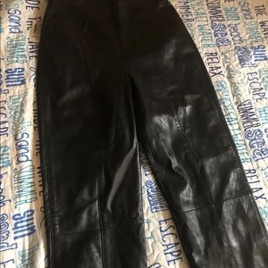 Verducci leather pants